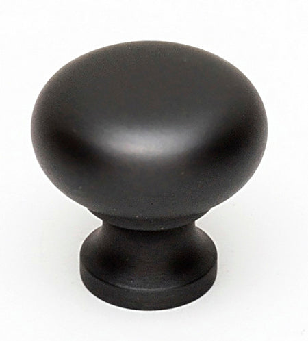 Alno A1066-BRZ: 3/4" Traditional Round Cabinet Knob - Bronze