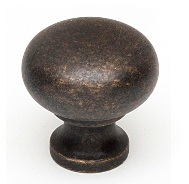 Alno A1067-BARC: 7/8" Traditional Round Cabinet Knob - Barcelona