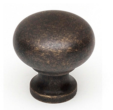 Alno A1067-BARC: 7/8" Traditional Round Cabinet Knob - Barcelona