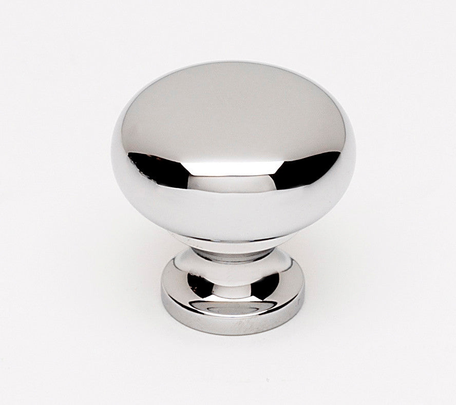 Alno A1067-PC: 7/8" Traditional Round Cabinet Knob - Polished Chrome
