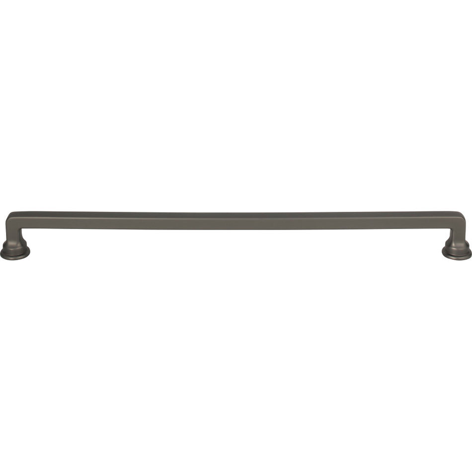 Atlas A107-SL: 12" cc Oskar Cabinet Pull - Slate