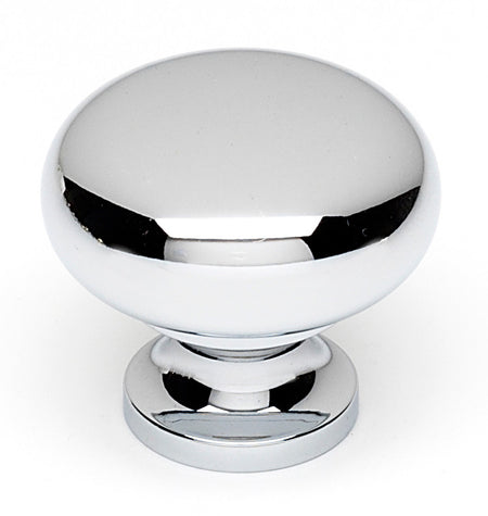 Alno A1134-PC: 1-1/4" Traditional Round Cabinet Knob - Polished Chrome