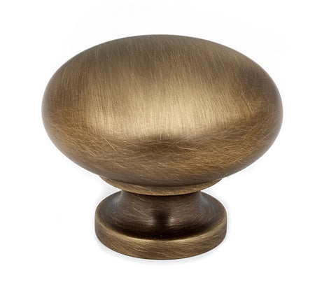 Alno A1135-AEM: 1-1/2" Traditional Round Cabinet Knob - Antique English Matte