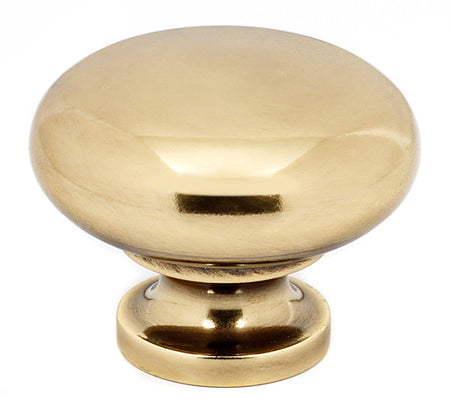 Alno A1135-PA: 1-1/2" Traditional Round Cabinet Knob - Polished Antique
