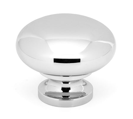 Alno A1136-PC: 1-3/4" Traditional Round Cabinet Knob - Polished Chrome