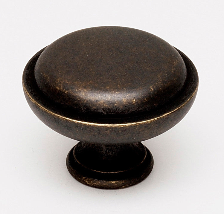 Alno A1145-BARC: 1-1/4" Traditional Round Cabinet Knob - Barcelona