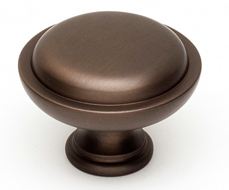 Alno A1145-CHBRZ: 1-1/4" Traditional Round Cabinet Knob - Chocolate Bronze