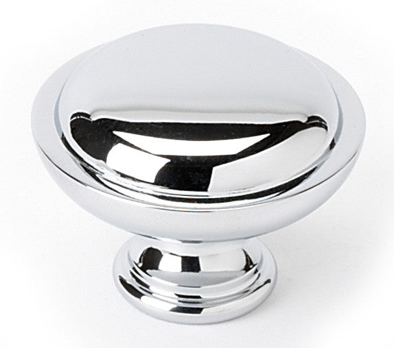Alno A1145-PC: 1-1/4" Traditional Round Cabinet Knob - Polished Chrome