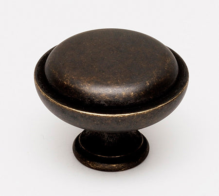 Alno A1146-BARC: 1-1/2" Traditional Round Cabinet Knob - Barcelona
