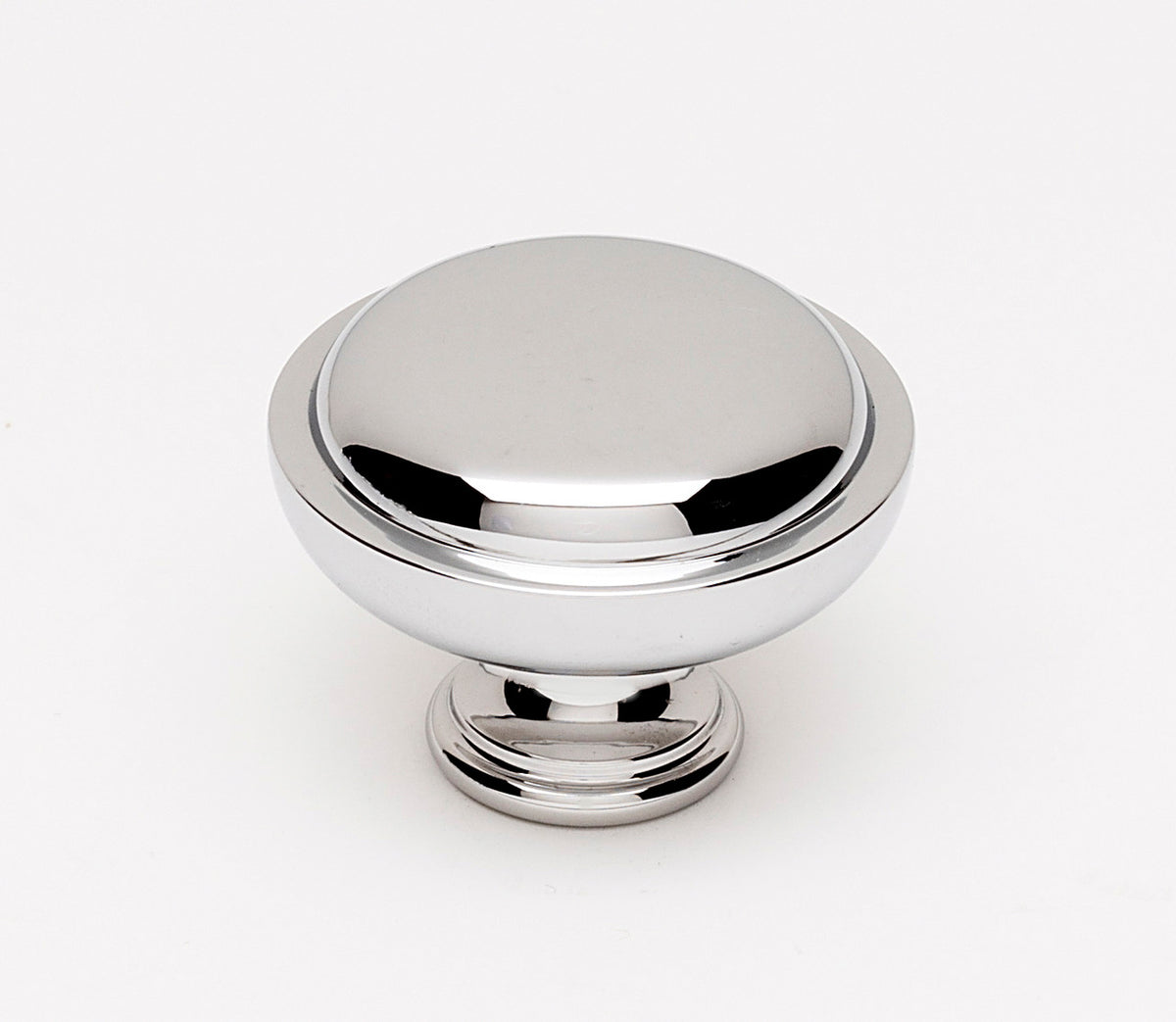 Alno A1146-PC: 1-1/2" Traditional Round Cabinet Knob - Polished Chrome