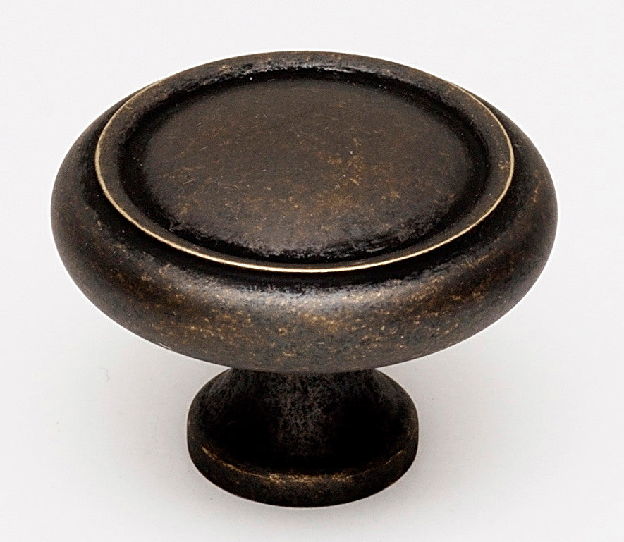 Alno A1160-BARC: 1-1/2" Traditional Round Cabinet Knob - Barcelona