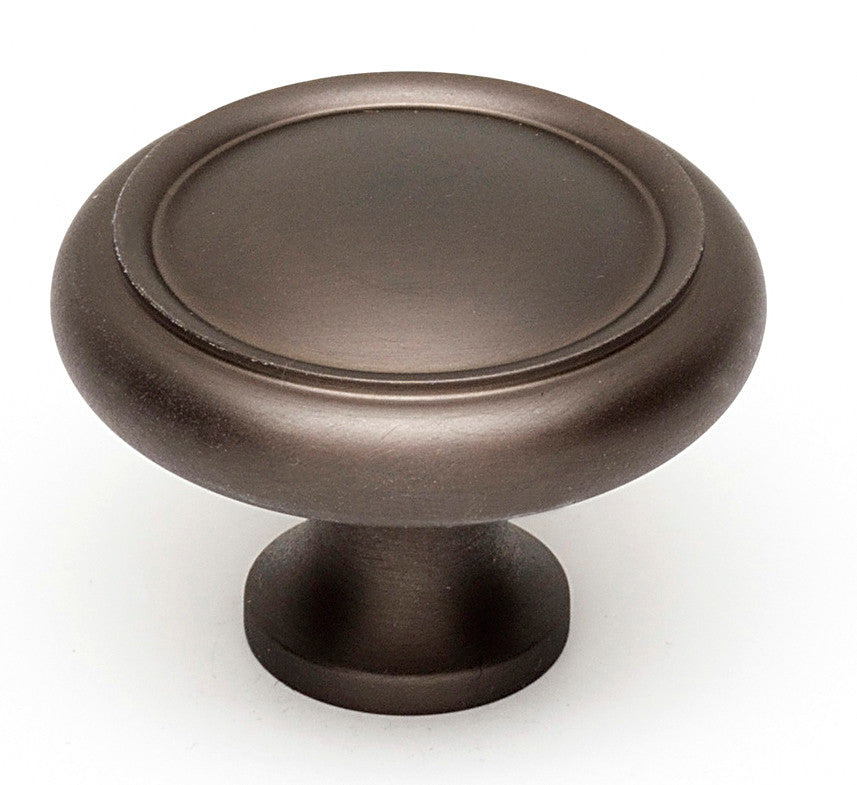 Alno A1160-CHBRZ: 1-1/2" Traditional Round Cabinet Knob - Chocolate Bronze
