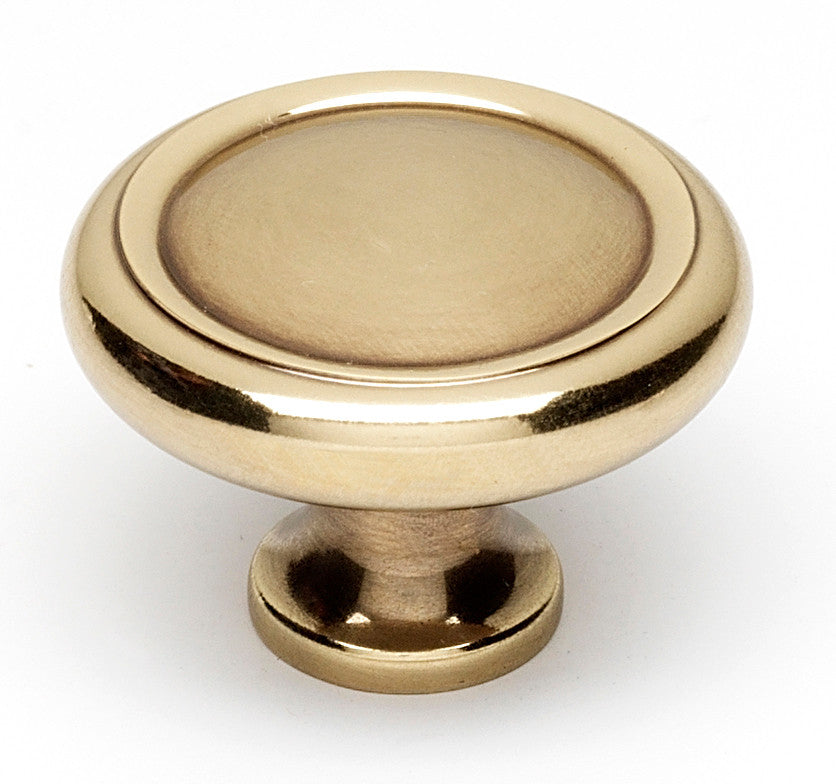 Alno A1160-PA: 1-1/2" Traditional Round Cabinet Knob - Polished Antique