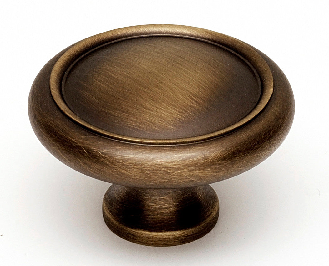 Alno A1161-AEM: 1-3/4" Traditional Round Cabinet Knob - Antique English Matte