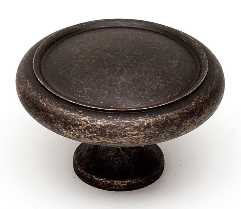 Alno A1161-BARC: 1-3/4" Traditional Round Cabinet Knob - Barcelona