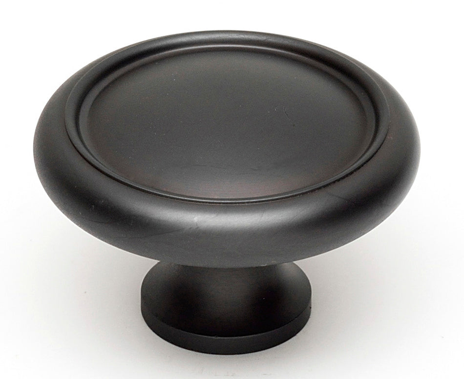 Alno A1161-BRZ: 1-3/4" Traditional Round Cabinet Knob - Bronze