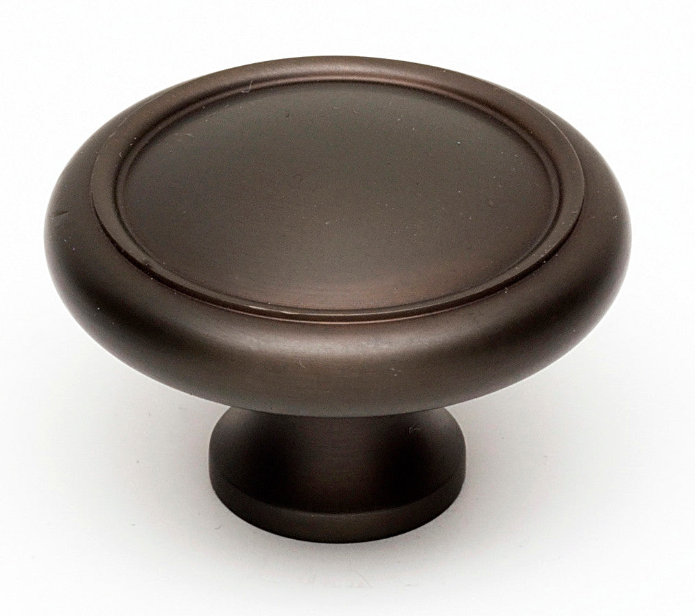 Alno A1161-CHBRZ: 1-3/4" Traditional Round Cabinet Knob - Chocolate Bronze