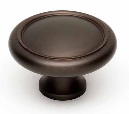 Alno A1161-CHBRZ: 1-3/4" Traditional Round Cabinet Knob - Chocolate Bronze