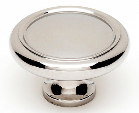 Alno A1161-PC: 1-3/4" Traditional Round Cabinet Knob - Polished Chrome