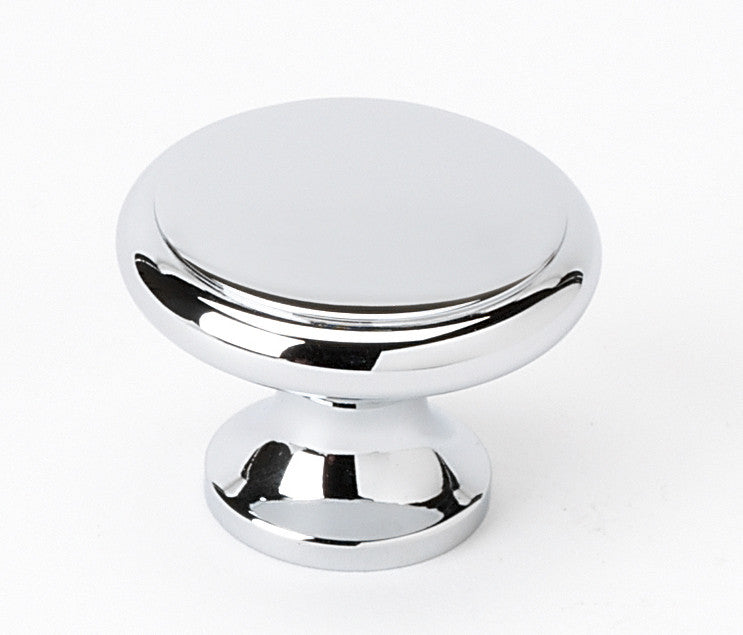 Alno A1164-PC: 1-1/4" Traditional Round Cabinet Knob - Polished Chrome