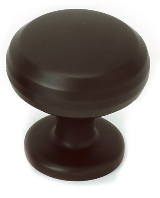 Alno A1173-CHBRZ: 1-1/8" Traditional Round Cabinet Knob - Chocolate Bronze