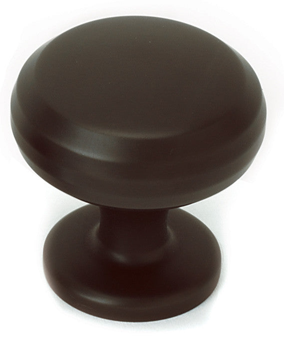 Alno A1174-CHBRZ: 1-1/4" Traditional Round Cabinet Knob - Chocolate Bronze