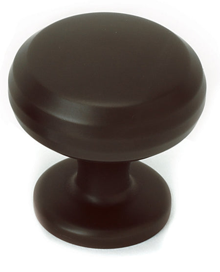 Alno A1174-CHBRZ: 1-1/4" Traditional Round Cabinet Knob - Chocolate Bronze
