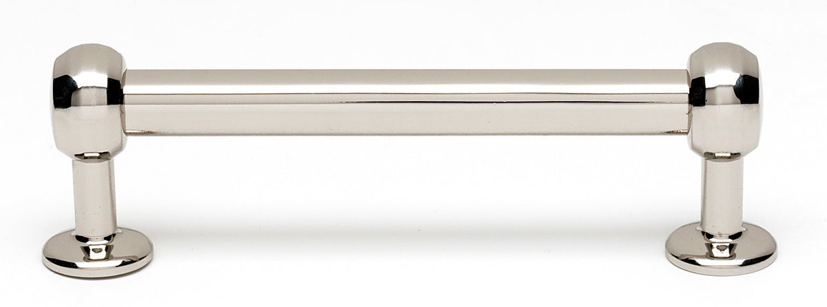 Alno A1175-35-PN: 3-1/2" cc Traditional Cabinet Bar Pull - Polished Nickel