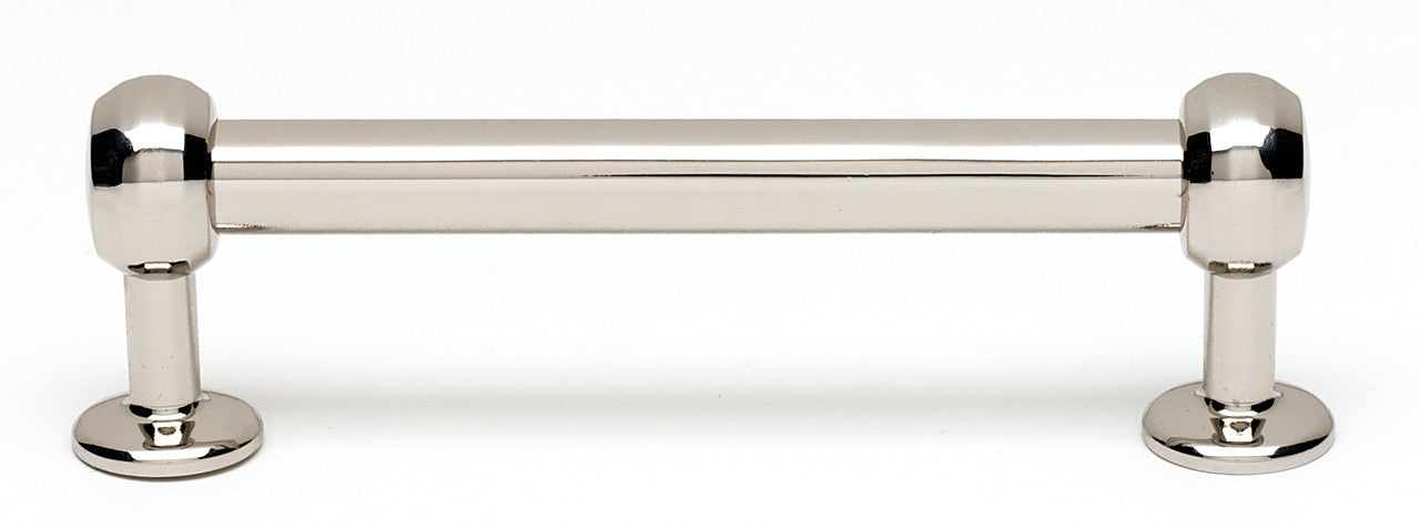 Alno A1175-35-PN: 3-1/2" cc Traditional Cabinet Bar Pull - Polished Nickel