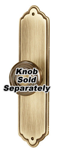 Alno A1226-4-AE: 4" Traditional Escutcheon - Antique English