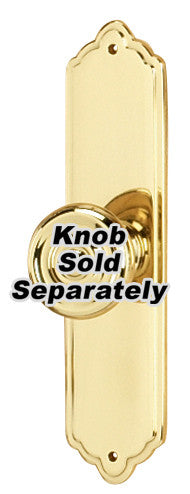 Alno A1226-4-PB: 4" Traditional Escutcheon - Polished Brass