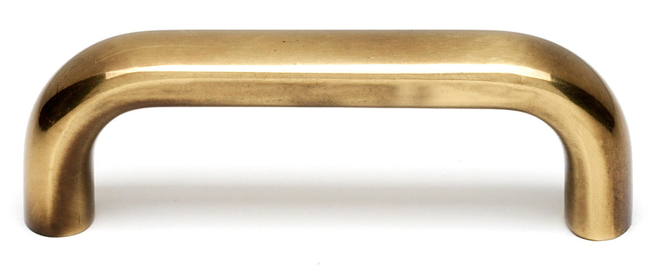 Alno A1235-PA: 3" cc Modern Cabinet Pull - Polished Antique