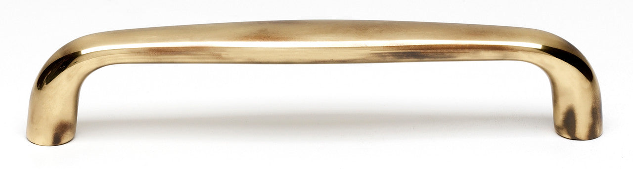 Alno A1236-6-PA: 6" cc Modern Cabinet Pull - Polished Antique
