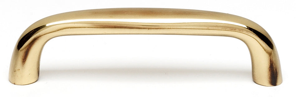 Alno A1236-PA: 3" cc Modern Cabinet Pull - Polished Antique