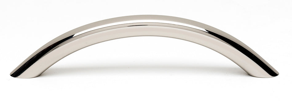 Alno A1239-PN: 3-3/4" cc Modern Cabinet Pull - Polished Nickel