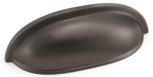 Alno A1262-BRZ: 3" cc Modern Cup Cabinet Pull - Bronze