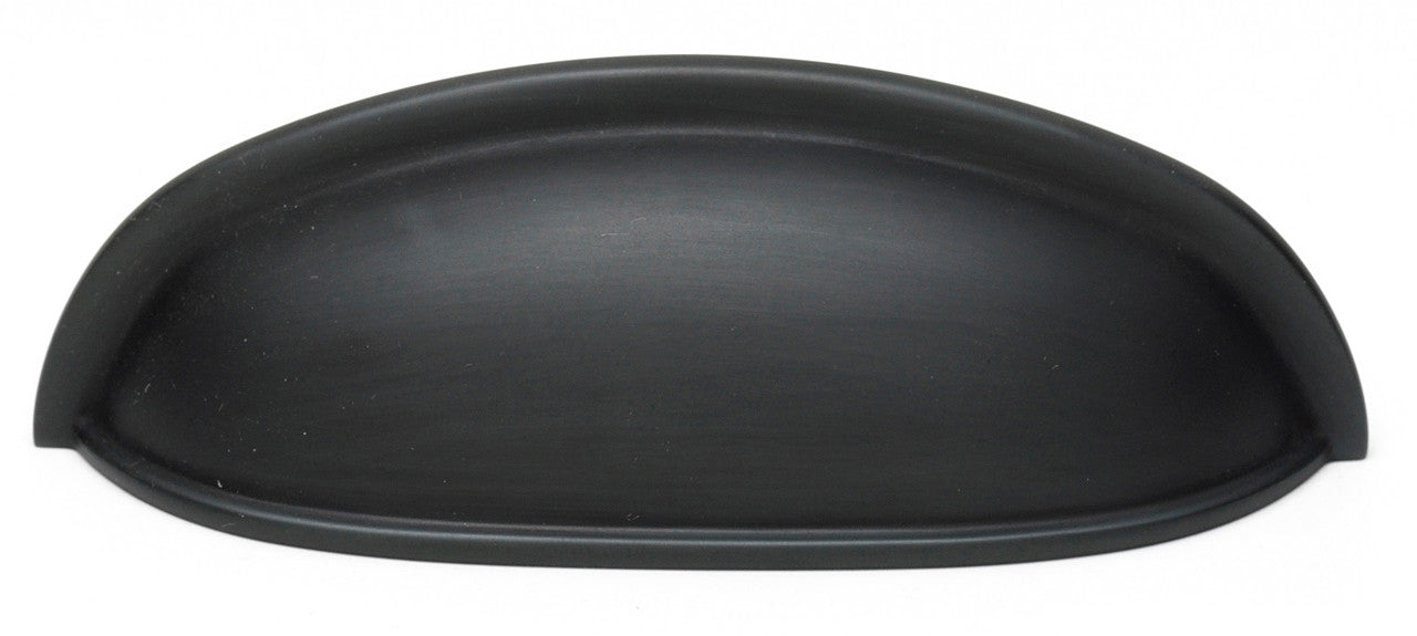 Alno A1263-BRZ: 3" cc Modern Cup Cabinet Pull - Bronze
