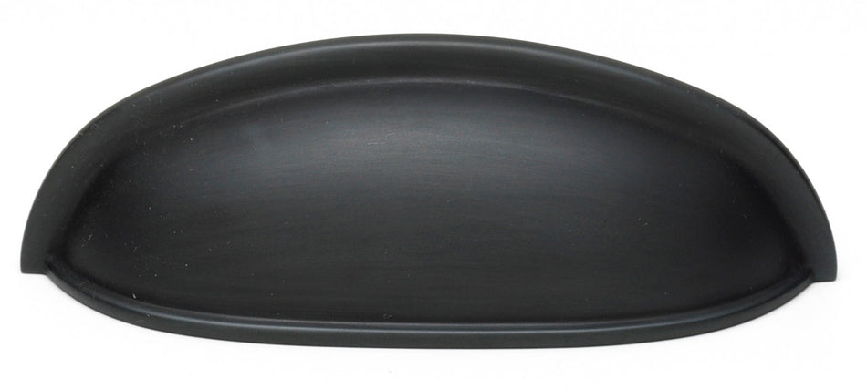 Alno A1263-BRZ: 3" cc Modern Cup Cabinet Pull - Bronze