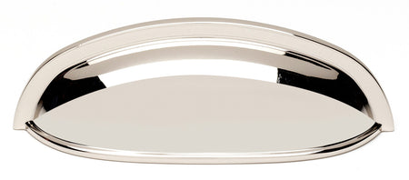 Alno A1263-PN: 3" cc Modern Cup Cabinet Pull - Polished Nickel
