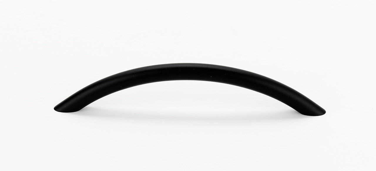 Alno A1298-MB: 5" cc Modern Cabinet Pull - Matte Black