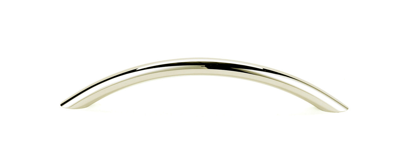 Alno A1298-PN: 5" cc Modern Cabinet Pull - Polished Nickel