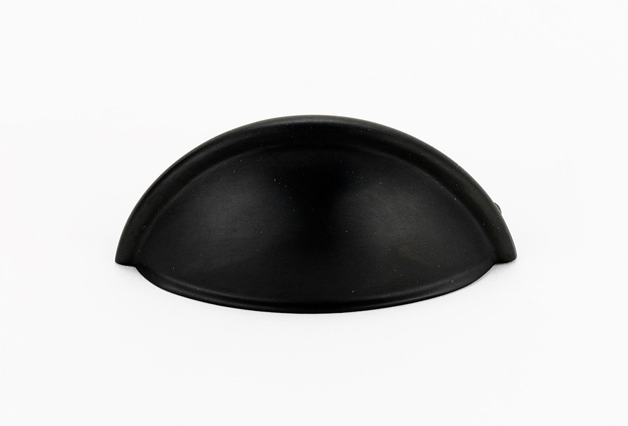 Alno A1350-BRZ: 3" cc Modern Cup Cabinet Pull - Bronze