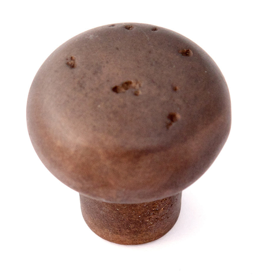 Alno A1403-DKBRZ: 1-1/4" Sierra Cabinet Knob - Dark Bronze