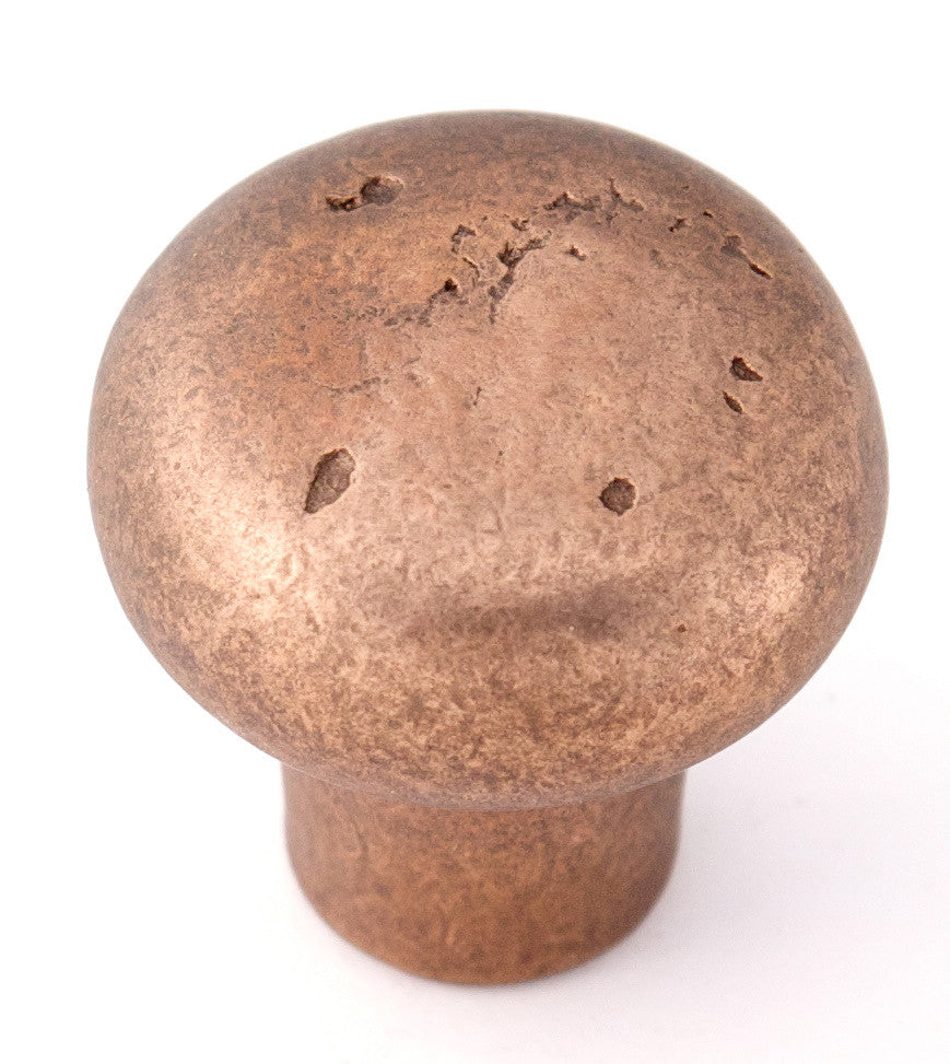Alno A1403-RSTBRZ: 1-1/4" Sierra Cabinet Knob - Rust Bronze