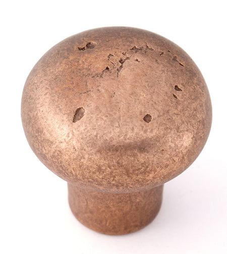 Alno A1403-RSTBRZ: 1-1/4" Sierra Cabinet Knob - Rust Bronze