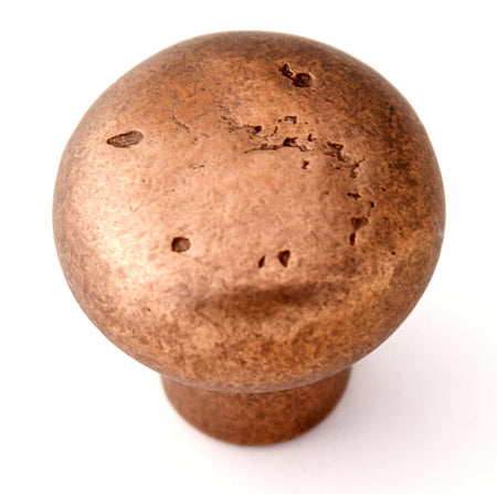 Alno A1404-RSTBRZ: 1-1/2" Sierra Cabinet Knob - Rust Bronze