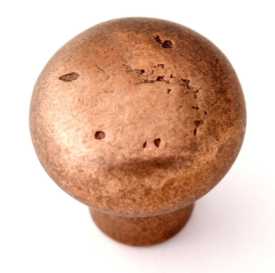 Alno A1404-RSTBRZ: 1-1/2" Sierra Cabinet Knob - Rust Bronze