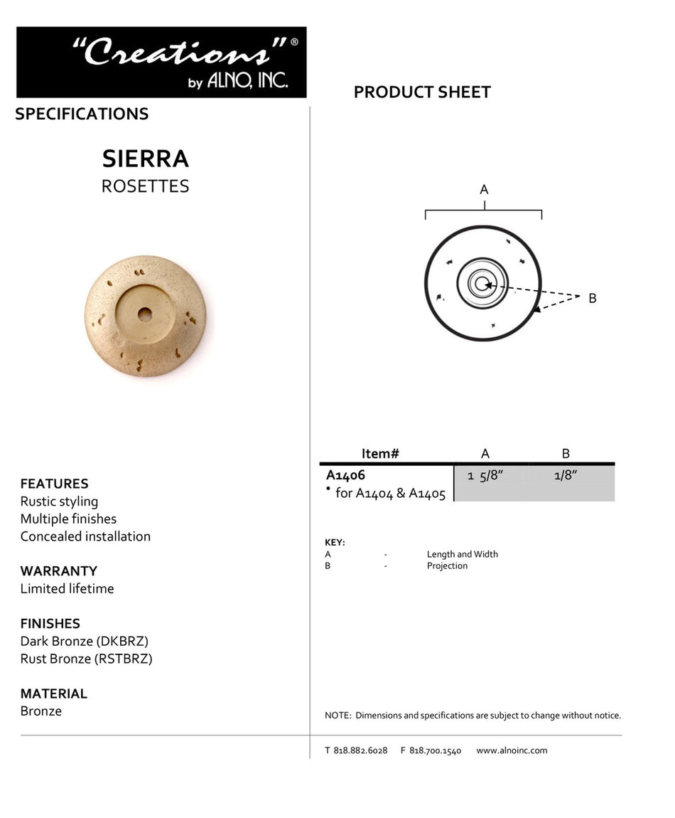Specificaton Sheet