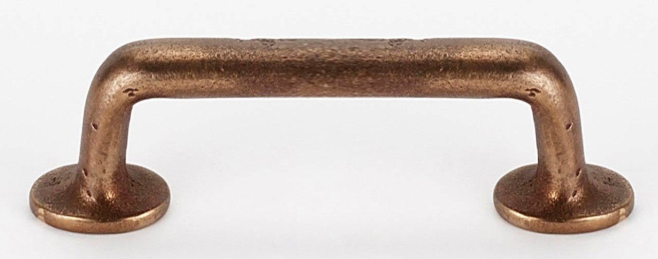 Alno A1407-4-RSTBRZ: 4" cc Sierra Cabinet Pull - Rust Bronze