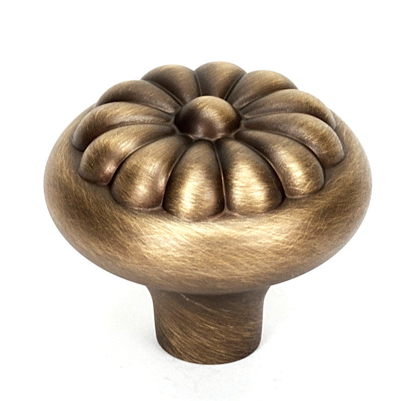 Alno A1452-AEM: 1-1/2" Bella Cabinet Knob - Antique English Matte